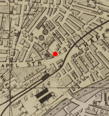 Manchester & Salford 1884. Chapel Street.